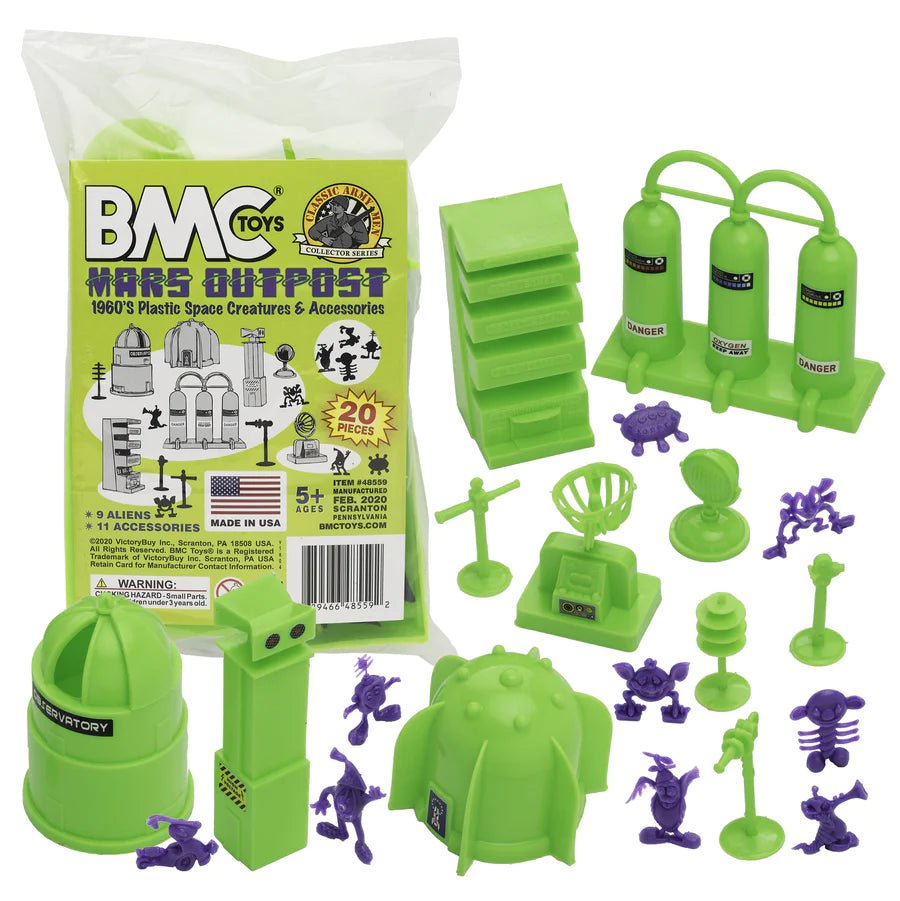 BMC Toys 48559 Sci Fi Mars Outpost Space Accessory Set