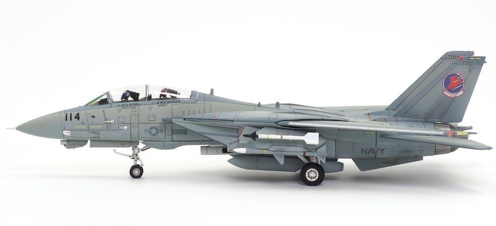 Calibre Wings CA72TP07 1:72 Grumman F - 14A USN, Maverick and Goose, Top Gun, 1986,