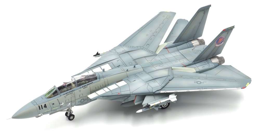 Calibre Wings CA72TP07 1:72 Grumman F - 14A USN, Maverick and Goose, Top Gun, 1986,