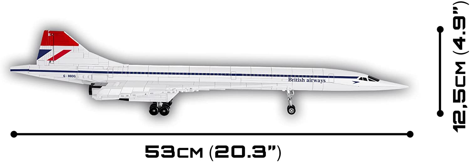 COBI 1917 British Airways Concorde G - BBDG