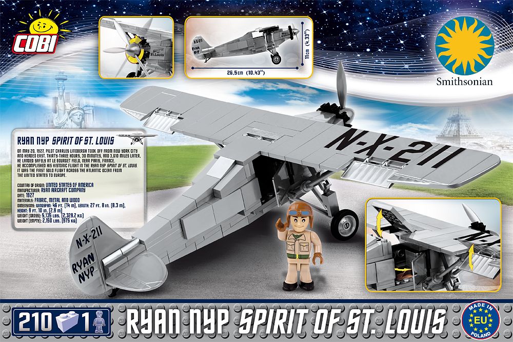 COBI 21074 Spirit of St Louis