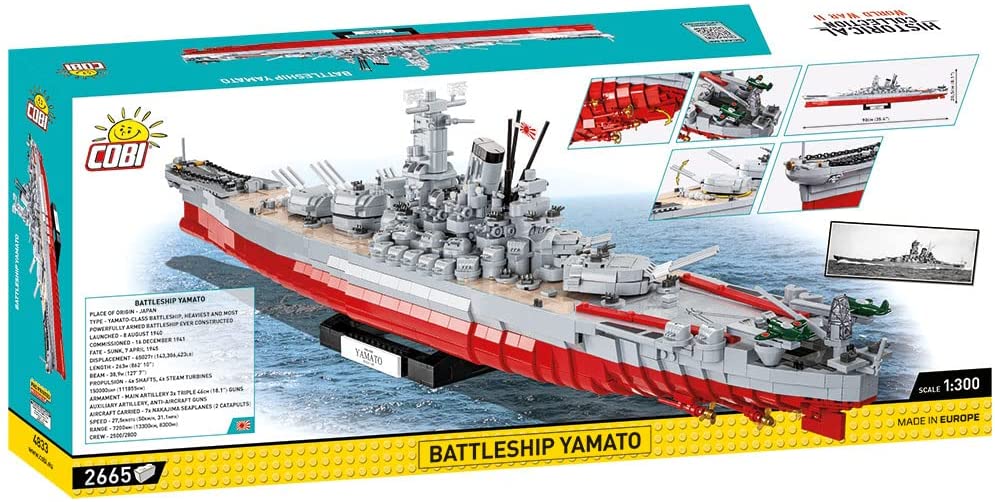 COBI 4833 Battleship Yamato