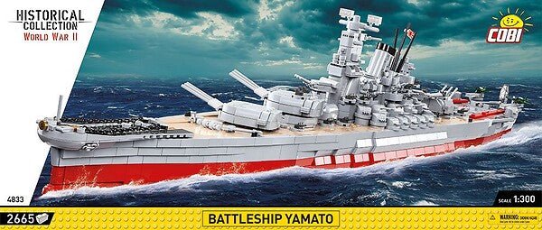 COBI 4833 Battleship Yamato