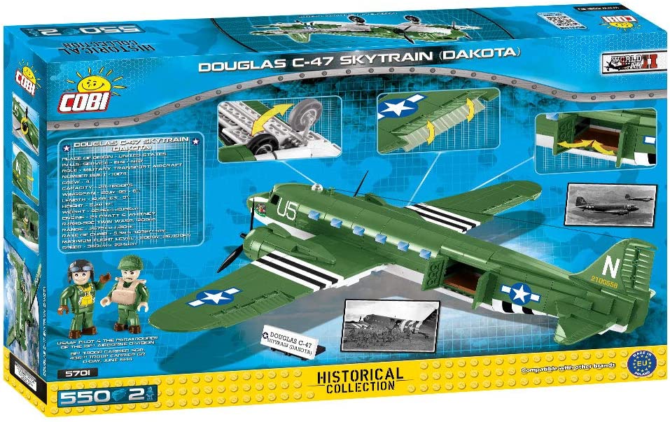 COBI 5701 Douglas C - 47 Skytrain (Dakota) D - Day Edition