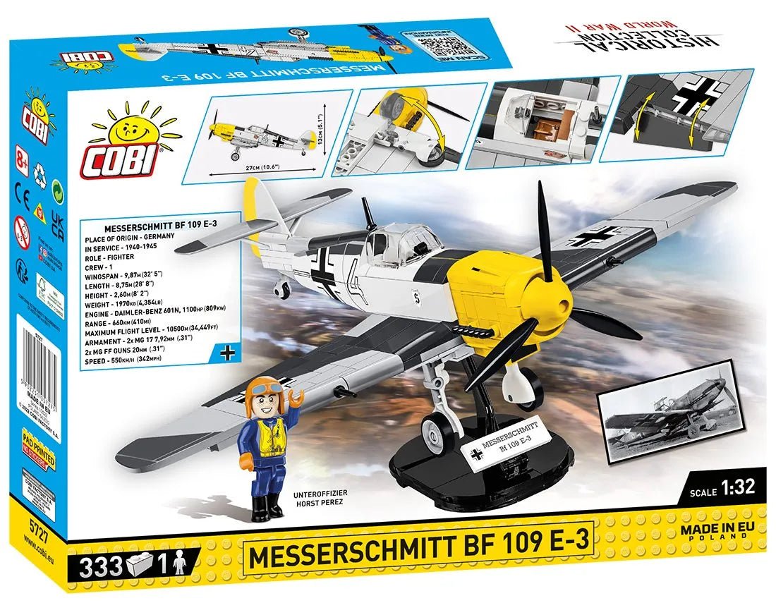COBI 5727 Messerschmitt Bf 109 E - 3
