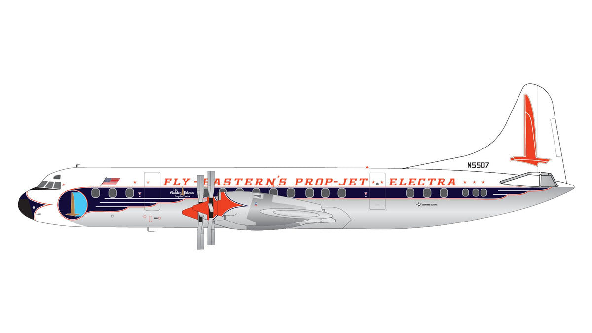 Gemini Jets G2EAL1029 1:200 Eastern Air Lines L - 188A Electra