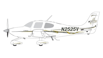 Gemini Jets GGCIR013 1:72 Cirrus SR22 "Sporty's / Wright Bros"