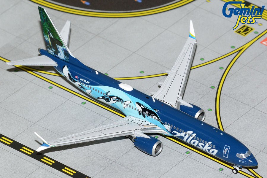 Gemini Jets GJASA2078 1:400 Alaska Airlines Boeing 737 MAX 9