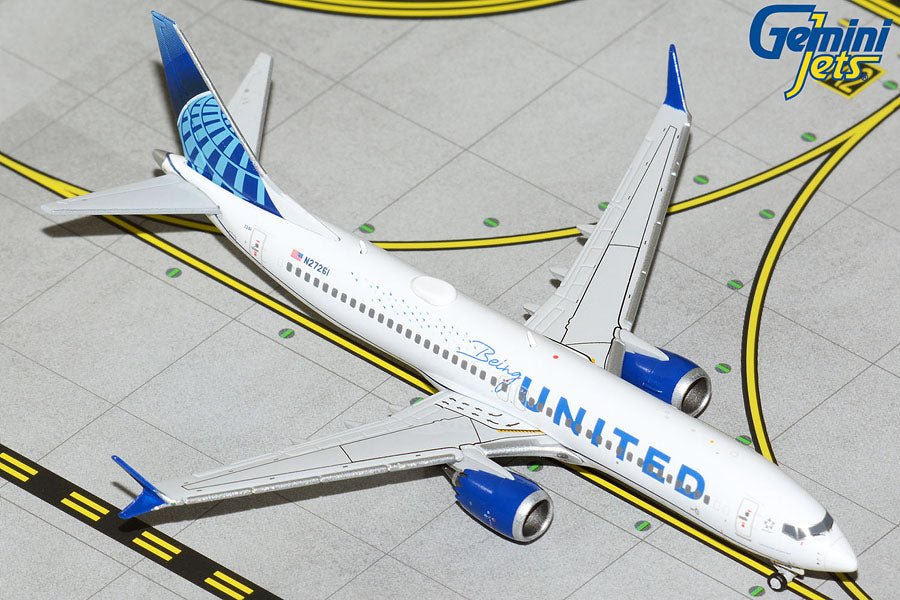 Gemini Jets GJUAL2074 1:400 United Boeing 737 Max 8