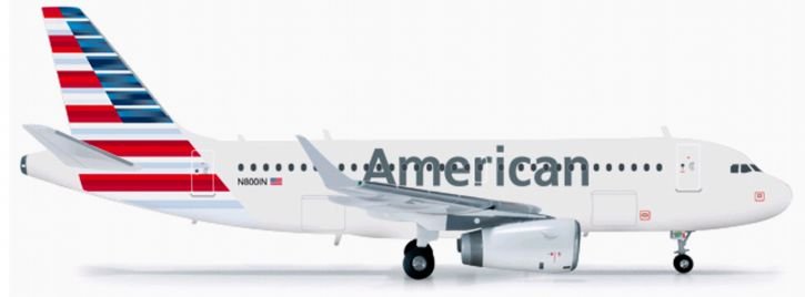 Herpa Wings 556330 1:200 American Airlines Airbus A319