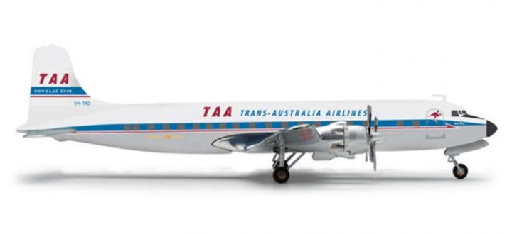 Herpa Wings 556354 1:200 Trans Australia DC - 6