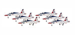 Hogan Wings 1:200 USAF Thunderbirds T-38A Talon Team Set 60067