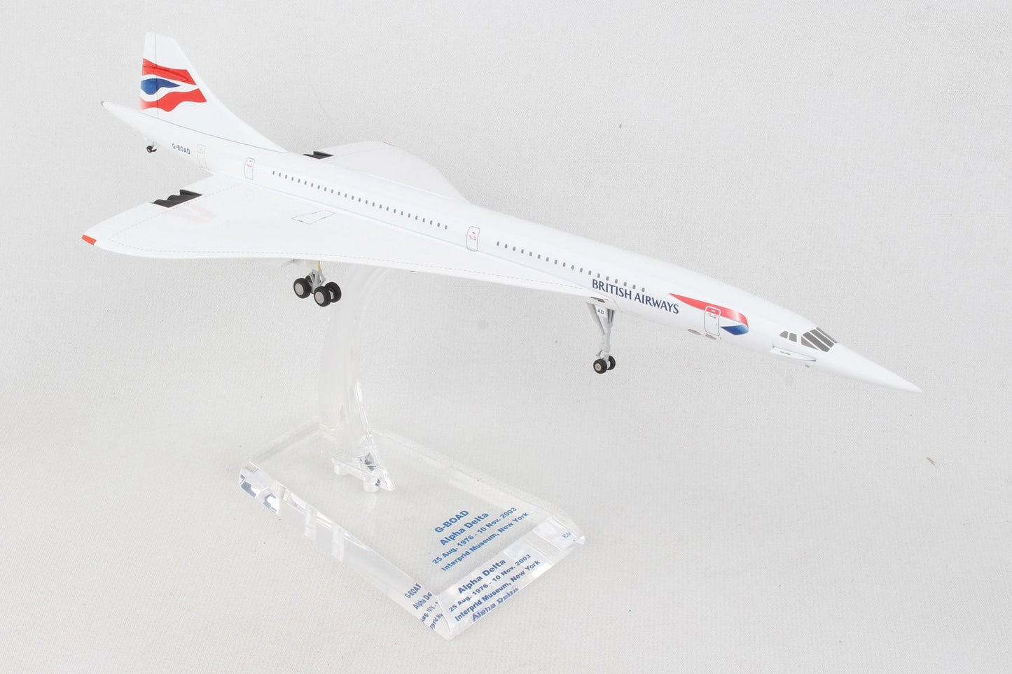 Hogan 1:200 British Airways Concorde G-BOAD 8843(AD)
