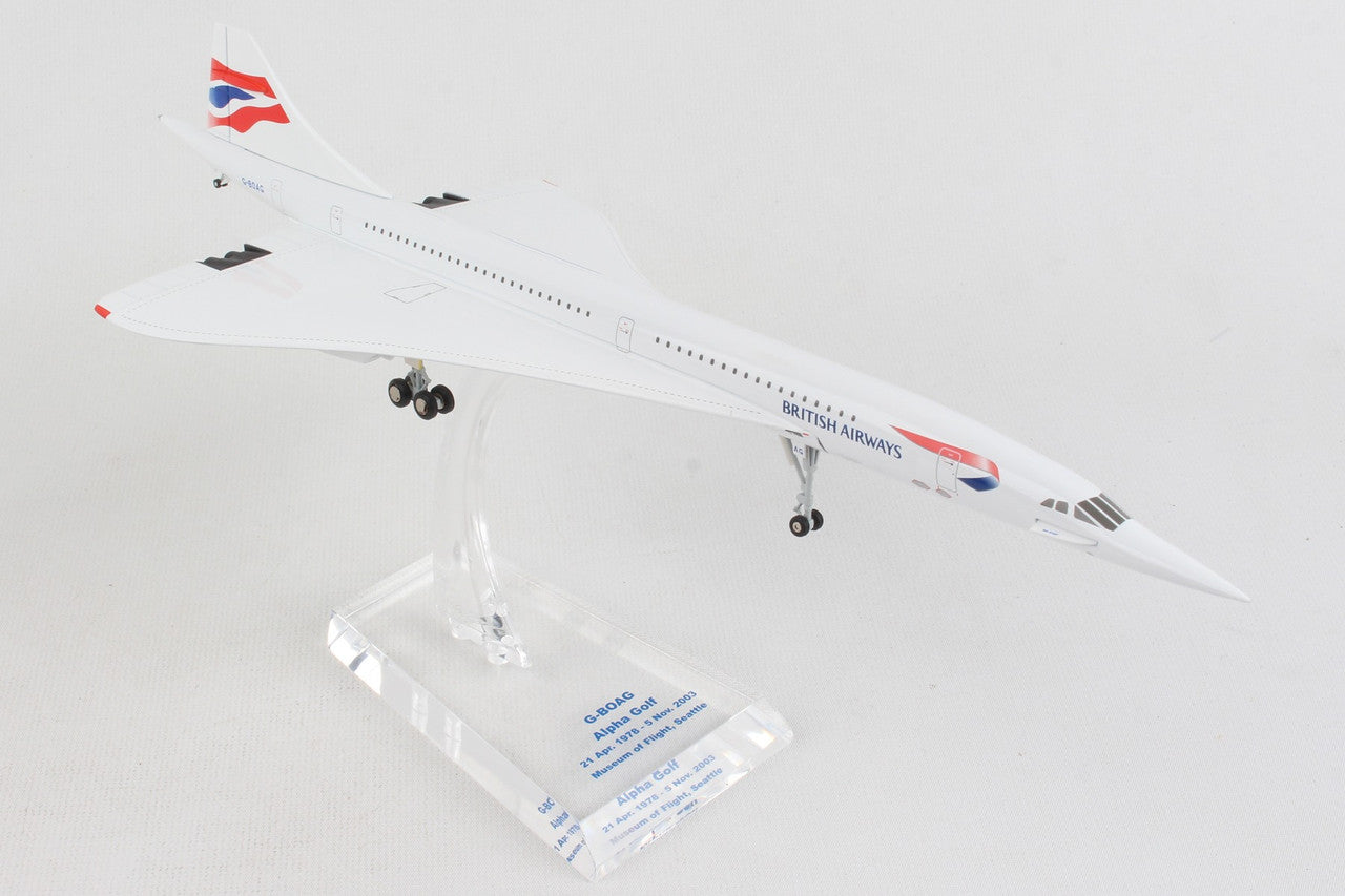 Hogan Wings 8843(AG) 1:200 British Airways Concorde G-BOAG