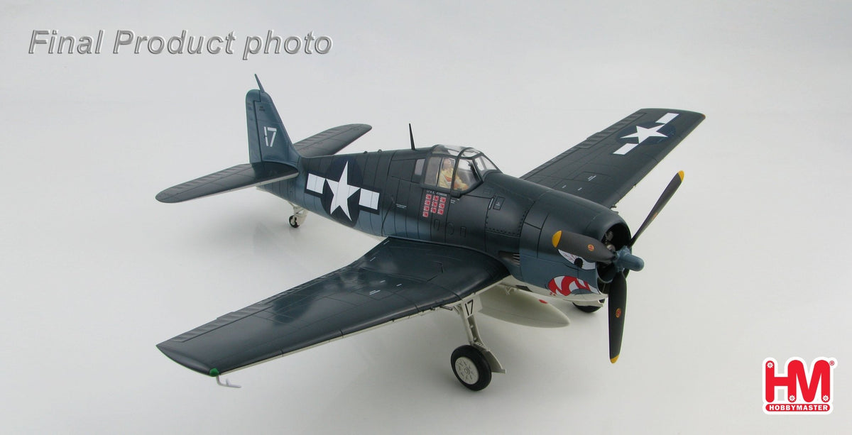 Hobby Master HA0303 1:32 Grumman F6F - 3 Hellcat White 17