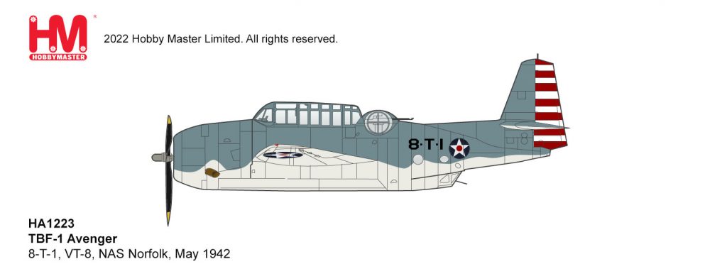 Hobby Master HA1223 1:72 Grumman TBF - 1 Avenger