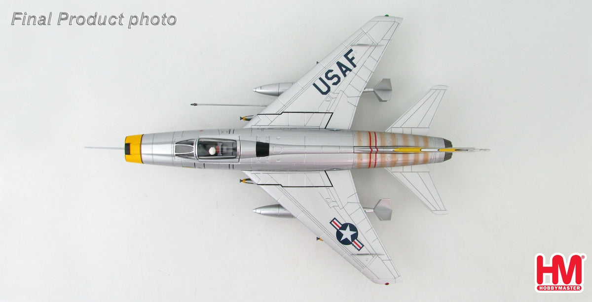 Hobby Master HA2120a 1:72 F - 100D Super Sabre Autographed by Pilot