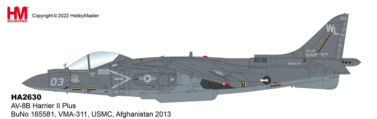 Hobby Master HA2630 AV - 8B Harrier II Plus