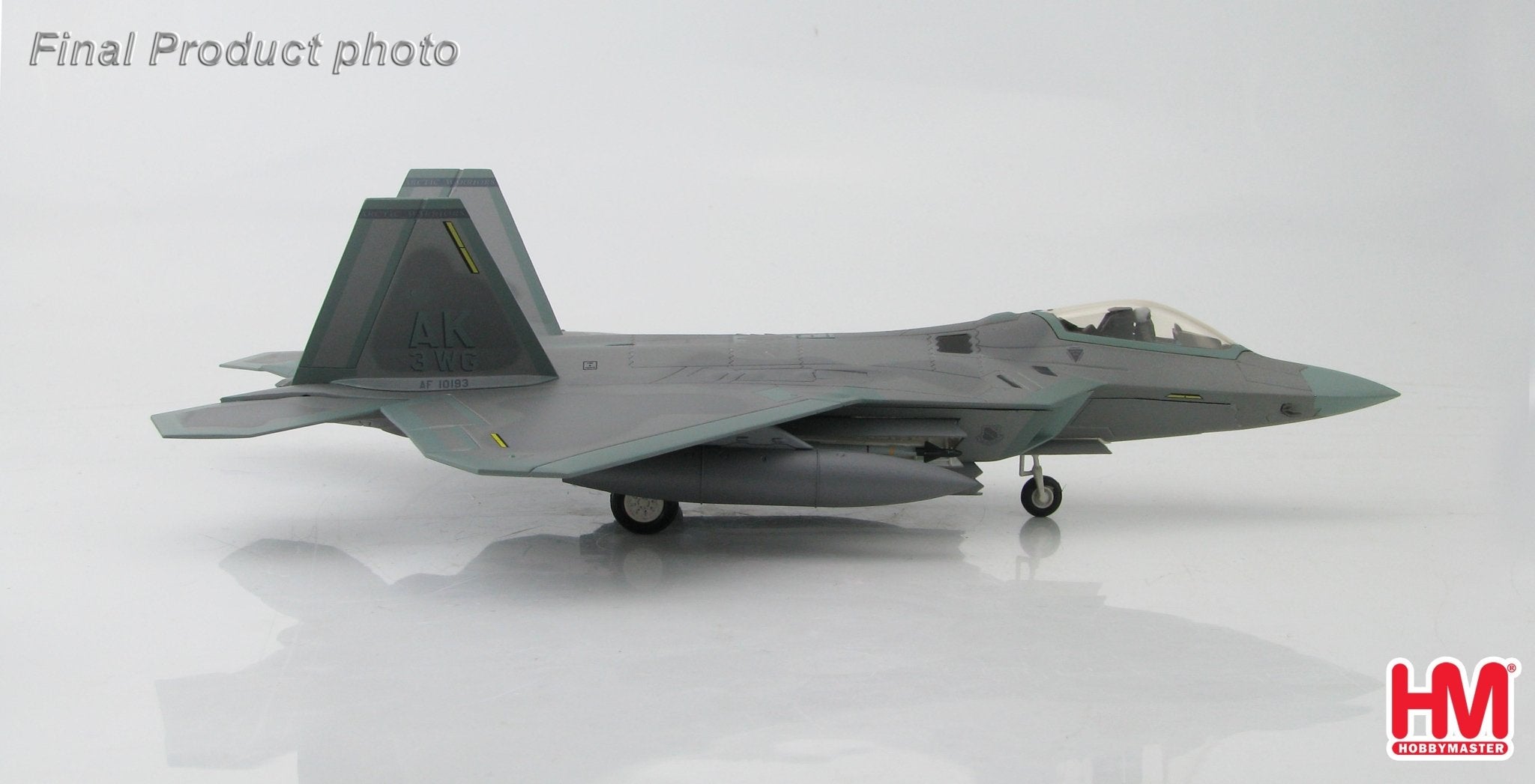 Hobby Master HA2814 1:72 F-22 Raptor 10-4193/AK, 3rd Wing, 2014 – MTS ...