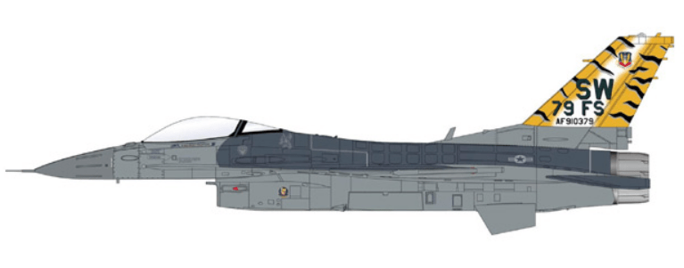 Hobby Master HA38020 1:72 F - 16C Fighting Falcon 'Tiger Meet of the Americas' 79th FS