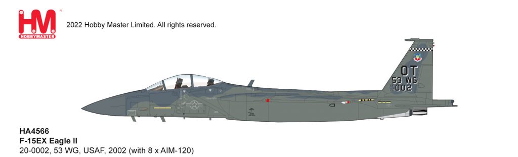 Hobby Master HA4566 1:72 F - 15EX Eagle II