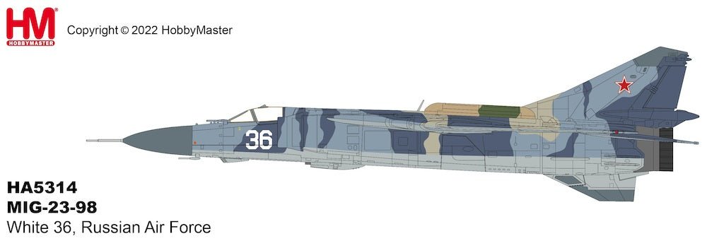 Hobby Master HA5314 1:72 MIG - 23 - 98 Russian Air Force