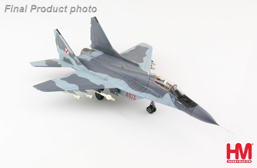 Hobby Master HA6516 1:72 Mig - 29G (9 - 12A) 4103, 41st TFS, Baltic Air Policing, Polish Air Force, 2012