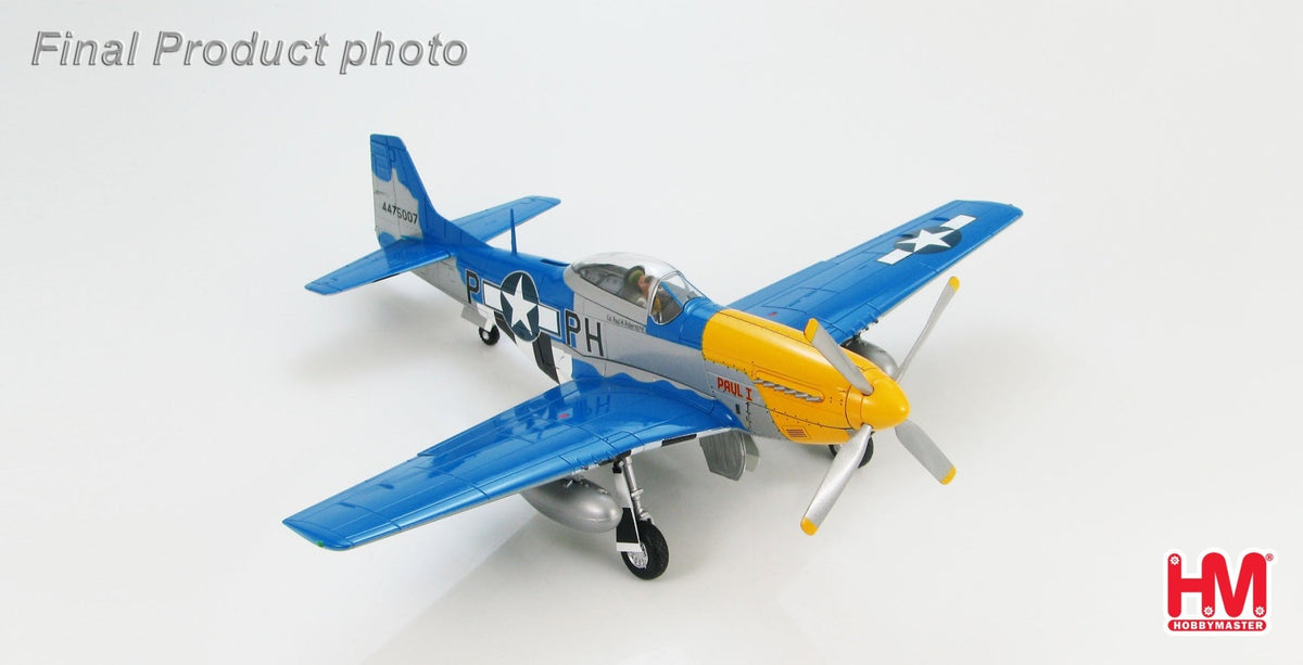 Hobby Master HA7721a 1:48 P - 51D Mustang "Paul 1" Signature Edition