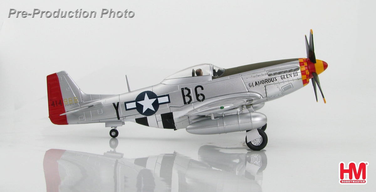Hobby Master HA7735 1:48 P - 51D Mustang "Glamorous Glenn III"