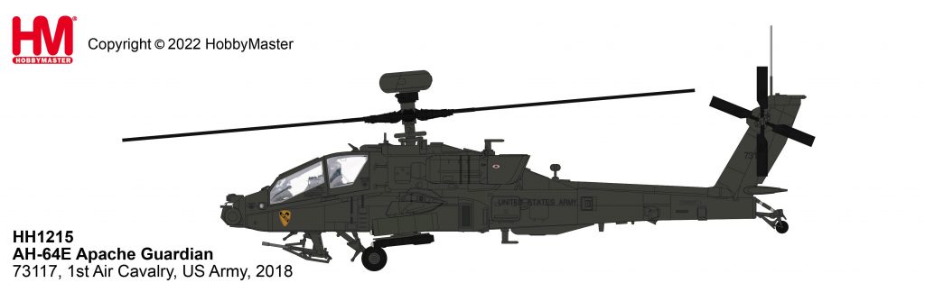 Hobby Master HH1215 1:72 AH - 64E Apache Guardian
