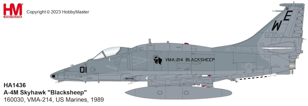 Hobby Master HA1436 1:72 USMC A-4M VMA-214 "Blacksheep"