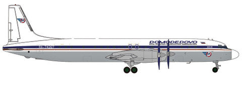 Herpa Wings 571937 1:200 Domodedovo Airlines Ilyushin IL-18