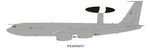 InFlight IFE3DRAF01 1:200 RAF Boeing E-3D Sentry
