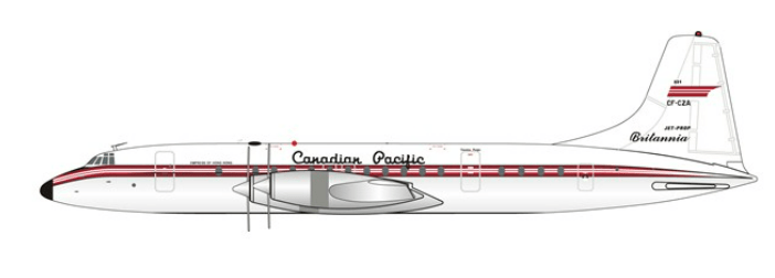 *Inflight IF2BRIT001 1:200 Canadian Pacific Bristol Britannia
