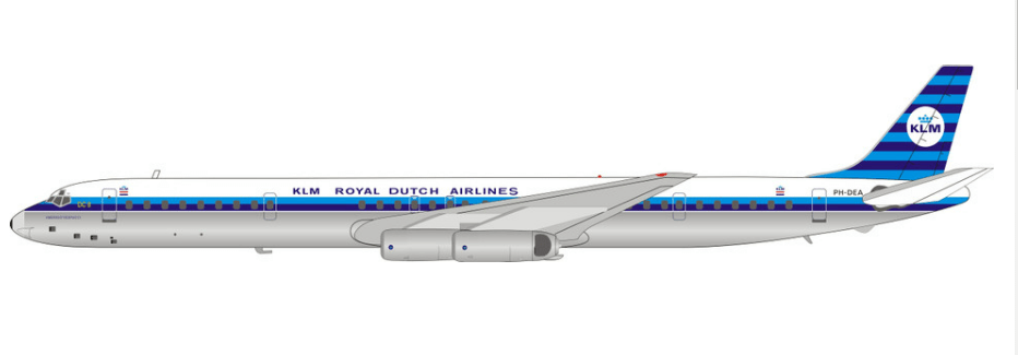 *InFlight IF863KL0220P 1:200 KLM Royal Dutch Airlines DC - 8 - 63
