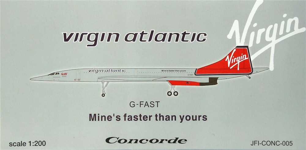 JFOX JFI-CONC-005 1:200 Virgin Atlantic Concorde