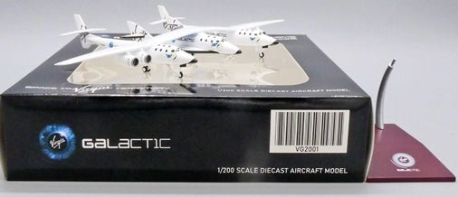JC Wings 1:200 Virgin Galactic White Knight VG2VGX001