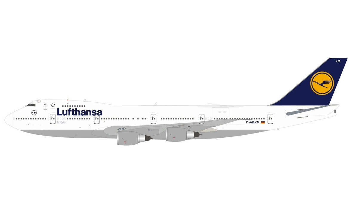 *JFox 1:200 Lufthansa Boeing 747 - 200 JF - 747 - 2 - 023