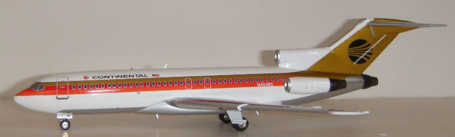 Jet-X JXL174A 1:200 Continental Airlines Boeing 727-100