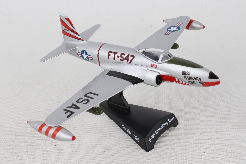 Postage Stamp PS5392-1 1:96 F-80 Shooting Star – MTS Aviation Models