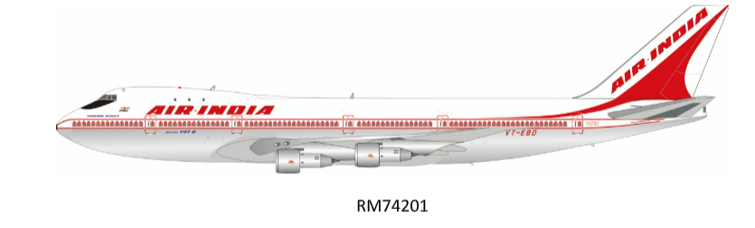 *Retro Models RM74201 1:200 Air India 747 - 200