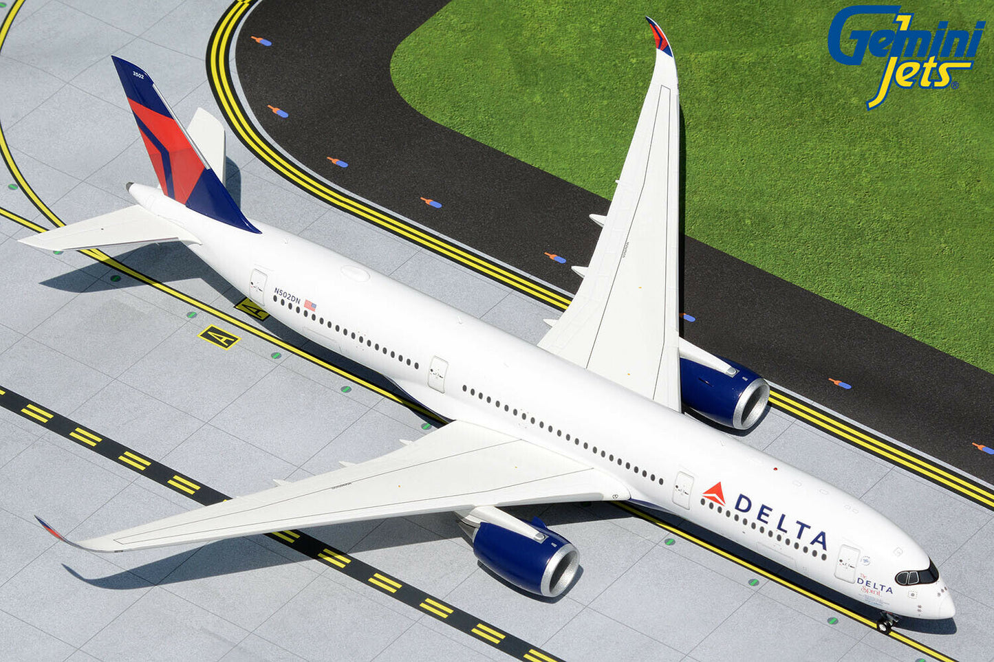 Gemini Jets G2DAL997 1:200 Delta Airlines Airbus A350-900 The Delta Spirit N5202DN