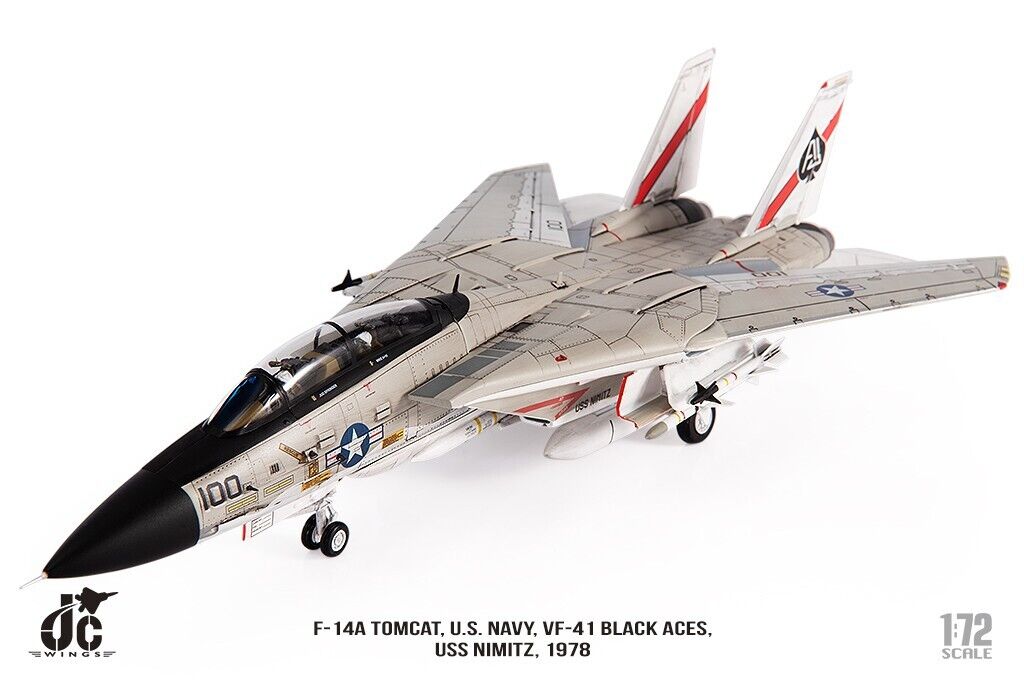 Jc Wings JCW-72-F14-012 1:72 US Navy F-14A "Black Aces"