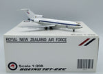 JC Wings XX2073 1:200 Royal New Zealand Air Force Boeing 727-22C