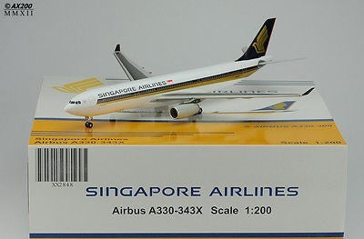 Jc Wings XX2848 1:200 Singapore Airlines Airbus A330-300